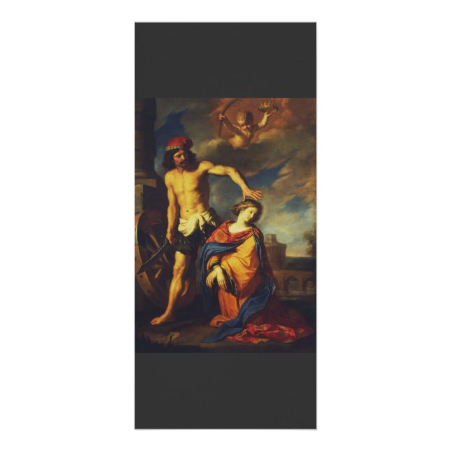 Carte Publicitaire Martyre de Sainte-Catherine (Devant)