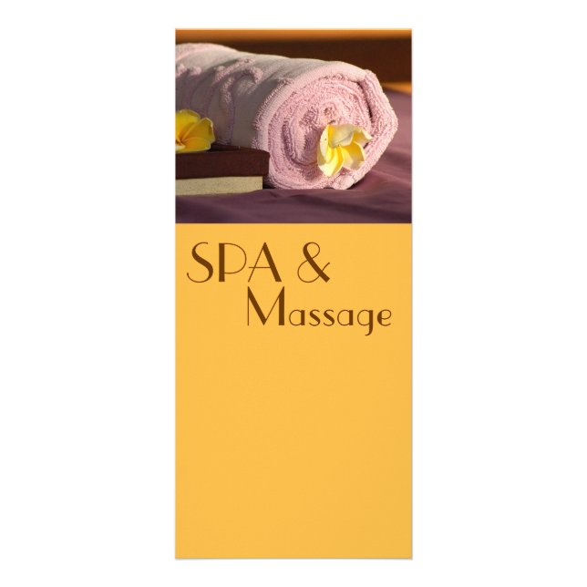 Carte Publicitaire Massage (Devant)