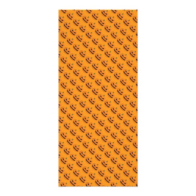 Carte Publicitaire Menacer Jack O'Lantern Halloween (Devant)