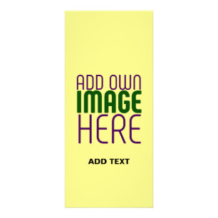 CARTE PUBLICITAIRE MODÈLE TEXTE MODERNE PASTEL JAUNE D'IMAGE