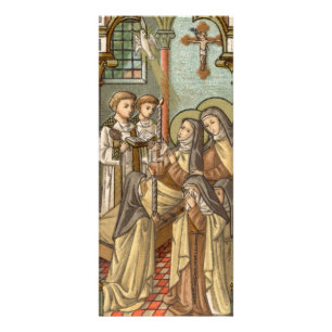 Carte Publicitaire Mort de Ste Thérèse d'Avila (SAU 28)