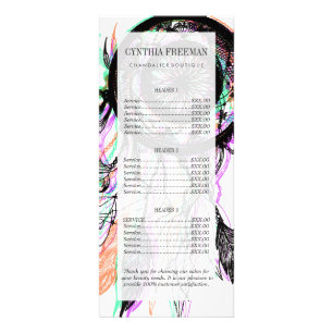 Carte Publicitaire Natif américain artistique moderne Dreamcatcher