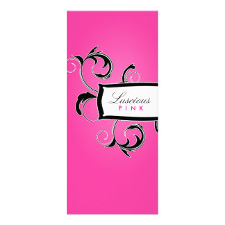 Carte Publicitaire Noir et rose de 311 Roxy