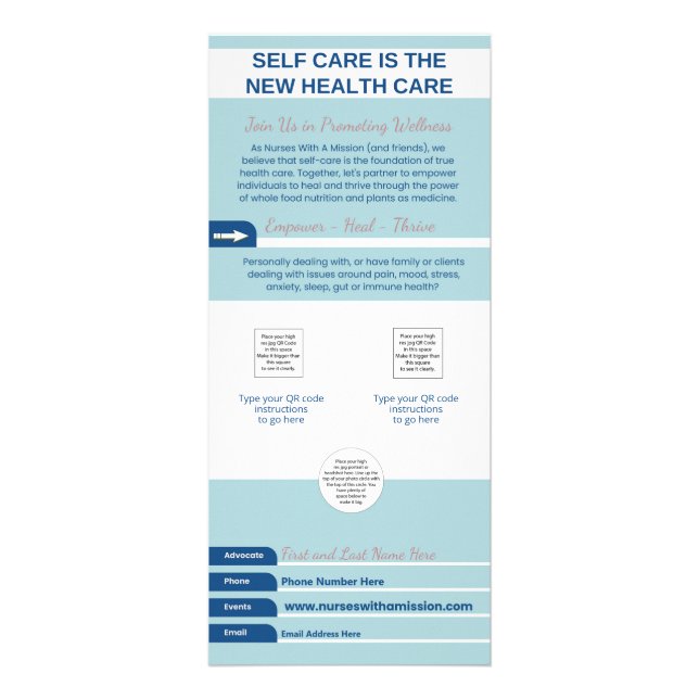 Carte Publicitaire NWAM et ses amis (Dos)