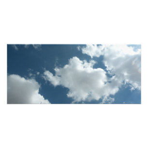 Carte Publicitaire Photographie abstraite de ciel nuageux