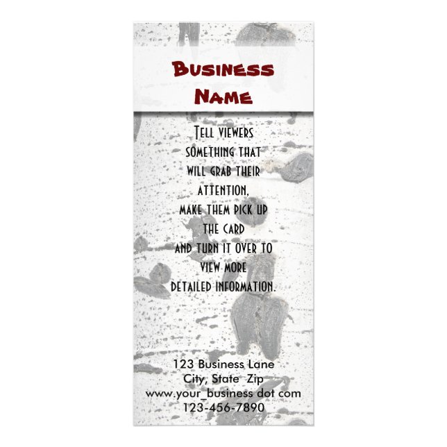 Carte Publicitaire Quaking Aspen Bark (Devant)