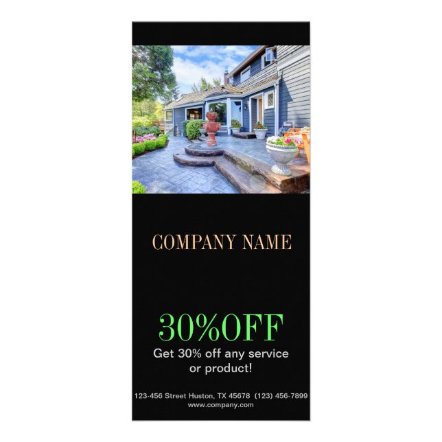 Carte Publicitaire Rénovation à la maison moderne transformant les (Devant)