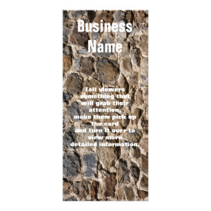 Carte Publicitaire Rock Wall Photographie Entreprise Personnalisée