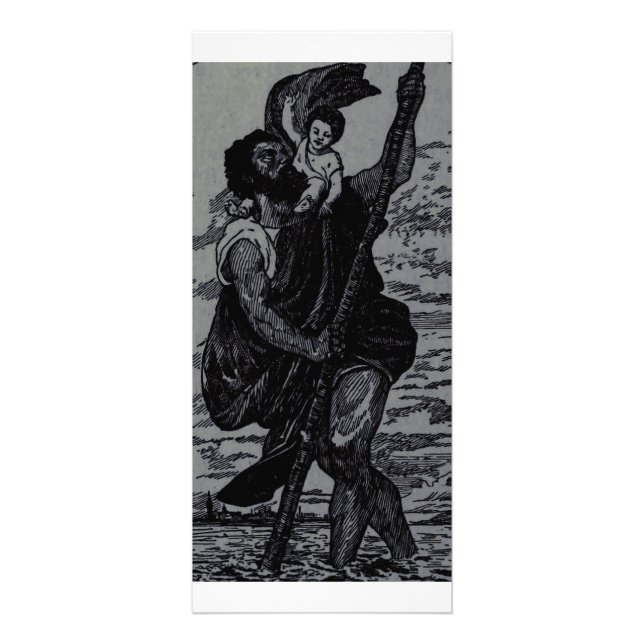 Carte Publicitaire Saint Christopher par Titien (Devant)