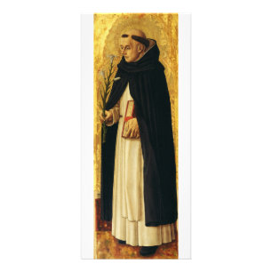 Carte Publicitaire Saint Dominic par Carlo Crivelli