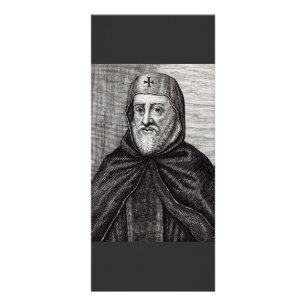 Carte Publicitaire Saint Ephrem le théologien chrétien syrien