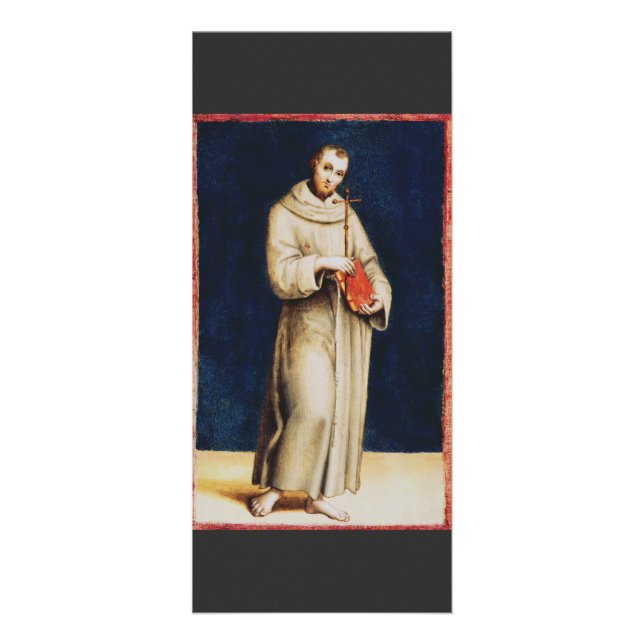 Carte Publicitaire Saint François d'Assise par Raphael (Devant)