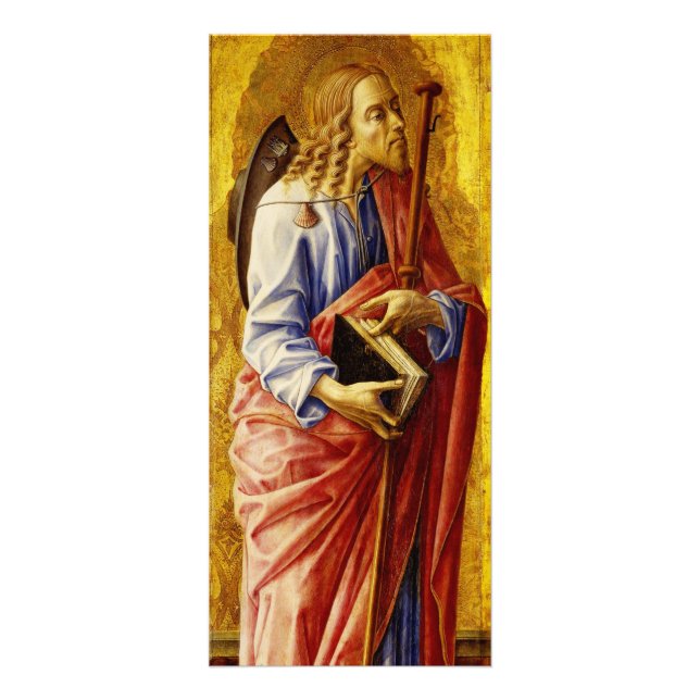 Carte Publicitaire Saint Jacques le Grand par Carlo Crivelli (Devant)
