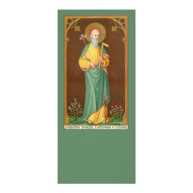 Carte Publicitaire Saint Joseph, Patron de l'Église (SAU 35) (Devant)