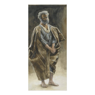 Carte Publicitaire Saint Peter Apostle by James Tissot 