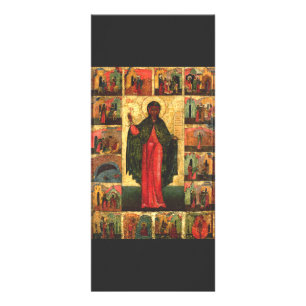 Carte Publicitaire Sainte Anastasia la Délivrance Art Byzantin