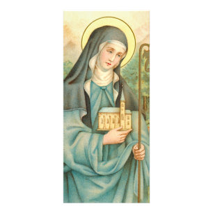 Carte Publicitaire Sainte Brigitte d'Irlande (M 014)