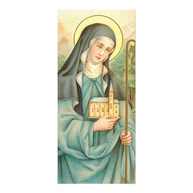 Carte Publicitaire Sainte Brigitte d'Irlande (M 014) (Devant)