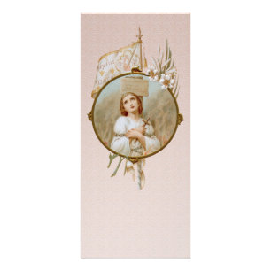 Carte Publicitaire Sainte Jeanne d'Arc brûlée sur le bûcher (BF01, St