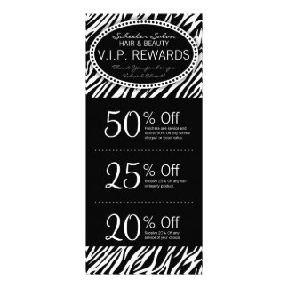 Carte Publicitaire Specials faits sur commande de bons de salon