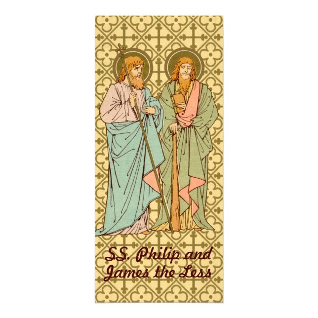 Carte Publicitaire SS. Philippe-et-Jacques-le-Mineur (RLS 15) Déplian (Devant)