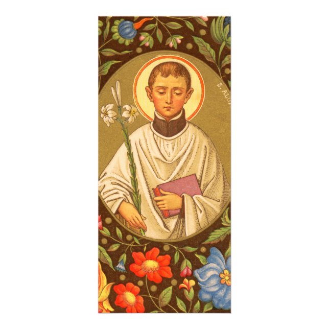 Carte Publicitaire St. Aloysius Gonzaga (PM 01) personnalisable (Devant)