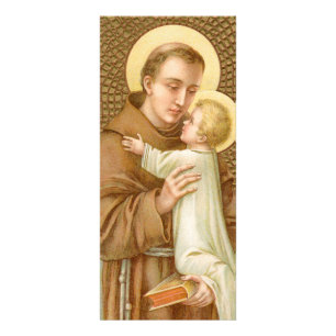 Carte Publicitaire St. Antoine de Padoue & l'Enfant Jésus (JM 05)