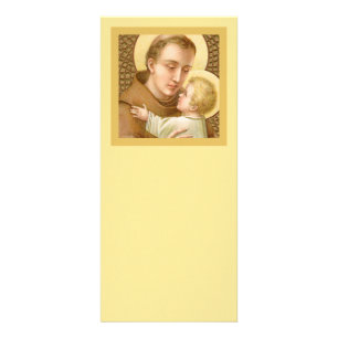 Carte Publicitaire St. Antoine de Padoue & l'Enfant Jésus (JM 05)