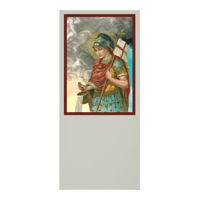 Carte Publicitaire St. Florian avec seau (Fumée; M 019) (Devant)