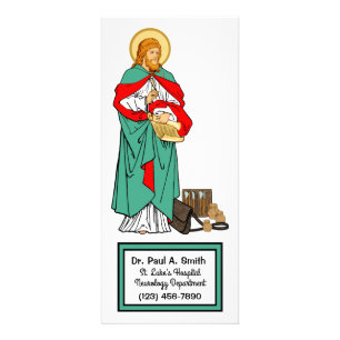 Carte Publicitaire St. Luc, Médecin Bien-Aimé (RLS 08; MedVers.)