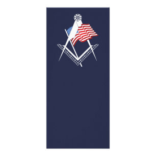 Carte Publicitaire Symbole de la franc-maçonnerie américaine