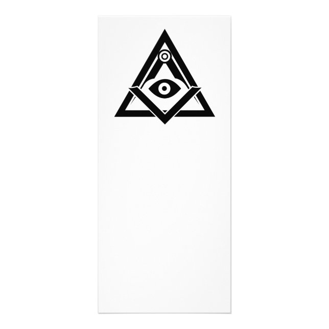 Carte Publicitaire Symbole franc-maçonnerie (Devant)