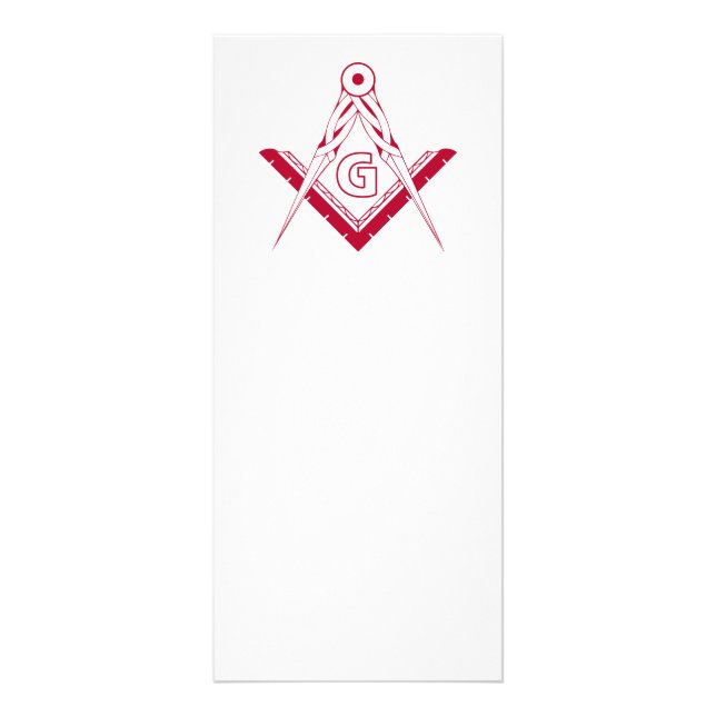 Carte Publicitaire Symbole franc-maçonnerie (Devant)