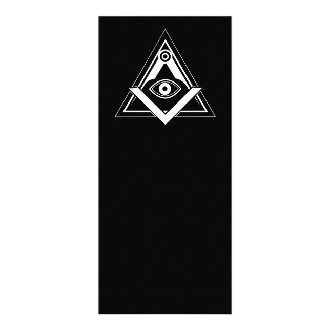 Carte Publicitaire Symbole franc-maçonnerie (Devant)