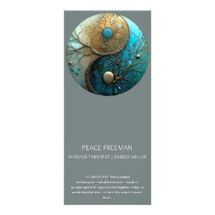 Carte Publicitaire Tides of Balance Yin Yang Design
