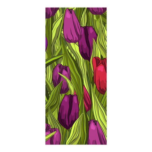 Carte Publicitaire Tulipes (Devant)