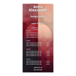 Carte Publicitaire Voile de Division Design Minimaliste