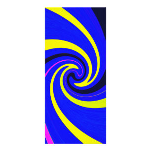 Carte Publicitaire Vortex bleu