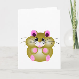 Carte Pudgy Hamster