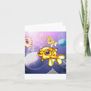 Carte puffygoldfish