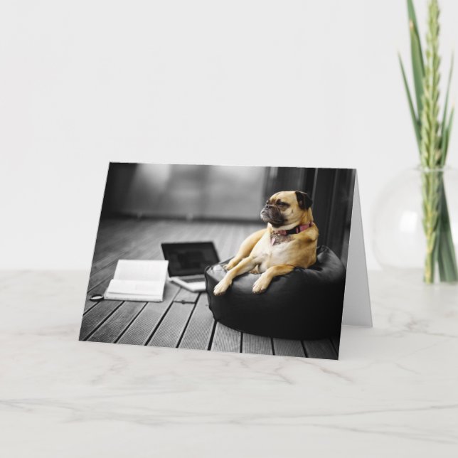 Carte Pug at (Devant)