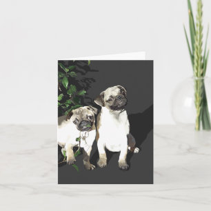 Carte Pug Pals