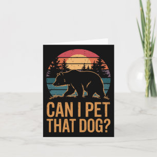 Carte Puis-Je Animer Ce Chien Ours 1