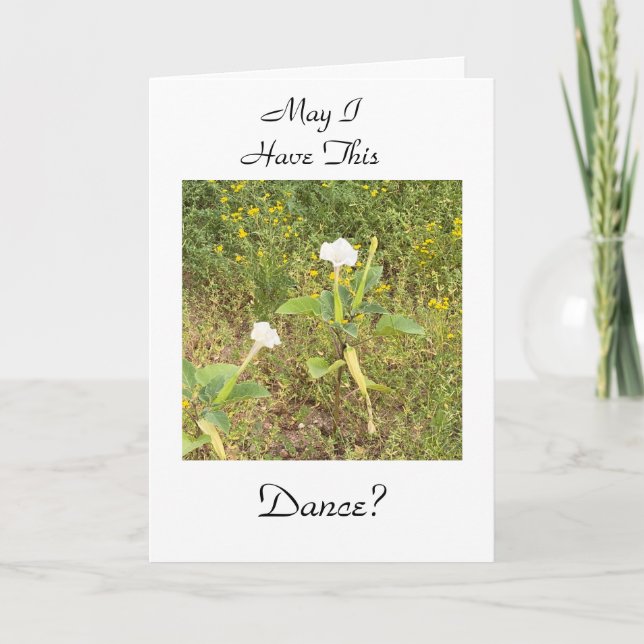 Carte Puis-Je Avoir Cette Danse ? (Devant)