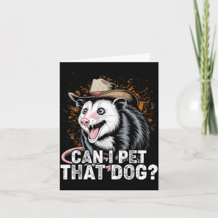 Carte Puis-je caresser ce mème de chien amateur d'animau