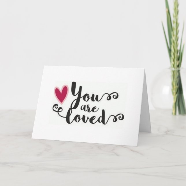 CARTE PUIS-JE **MONTRER** VOUS COMBIEN JE VOUS "AIME" ? (Devant)