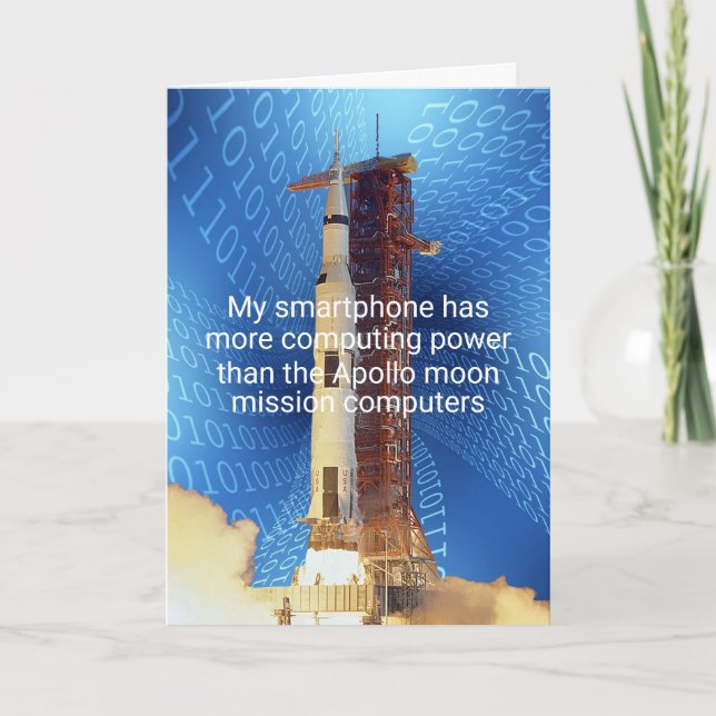 Carte Puissance de calcul d'Apollo 11 (Devant)