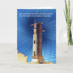 Carte Puissance informatique Apollo 11