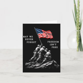 Carte Puissions-nous oublier que la liberté n'est pas le
