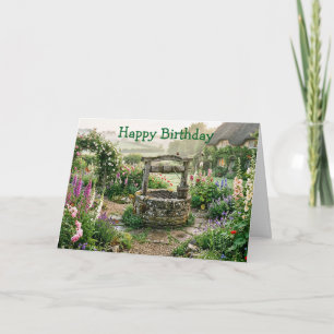 Carte Puits de jardin de cottage